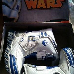 STARWARS LIGHTUP BOOTS SZ 10